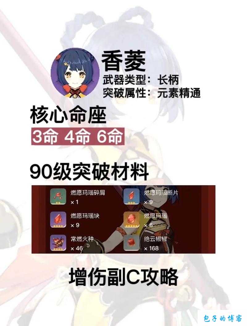 原神御家圣遗物选择攻略：主角安柏丽莎及香菱圣遗物怎么选？